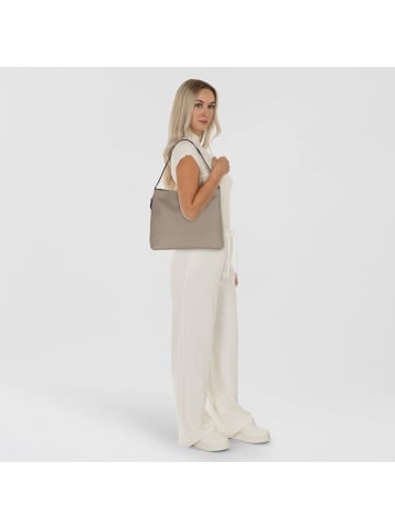 Tom Tailor Yuma Schultertasche 34 cm in taupe