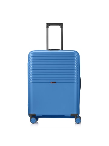 Pack Easy Jet 4 Rollen Trolley 64 cm mit Dehnfalte in marine