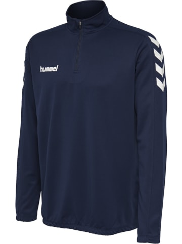 Hummel Kinder Sweatshirt "Core 1/2 Zip Sweat" in Blau