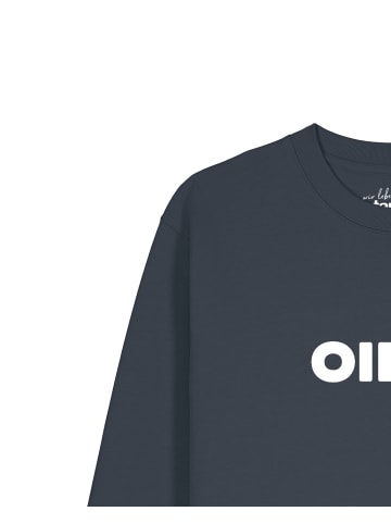 wat? Apparel Sweatshirt Oida in India Ink Grey