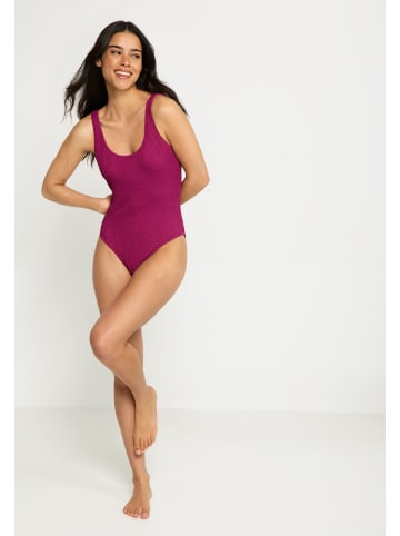 LSCN BY LASCANA Badeanzug in dunkle Beere