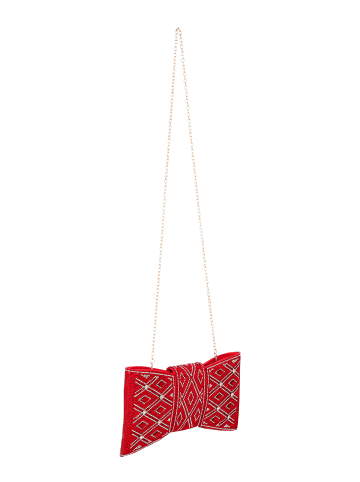 usha BLACK LABEL Women Clutch in Red