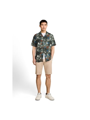 Tom Tailor Halbarmhemd in leaf green beach design