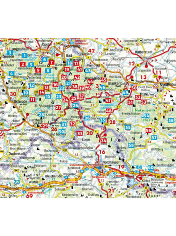 Bergverlag Rother Harz | Das Mittelgebirge im Herzen Deutschlands. 60 Touren. Mit GPS-Tracks