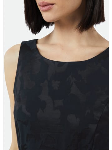 comma Kleid lang in Blau