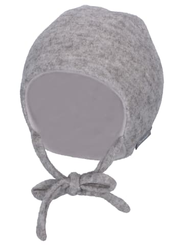 Sterntaler Beanie Melange in helles grau