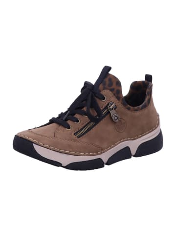 rieker Halbschuhe in wood/leo-braun