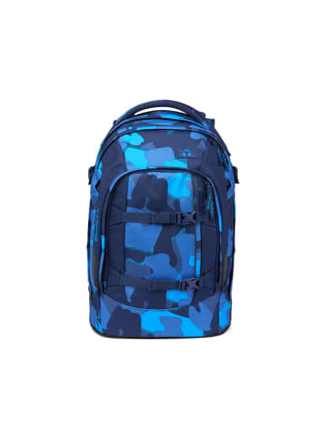 Satch Schulrucksack-Set PACK Troublemaker 3-teilig in Blau