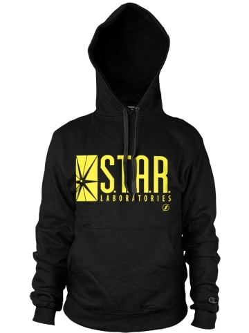 DC Flash Hoodie "Star Laboratories Big Tall Hoodie" in Schwarz