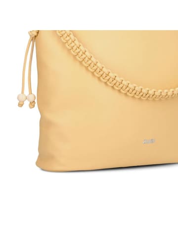 Zwei Perla Schultertasche 41 cm in yellow