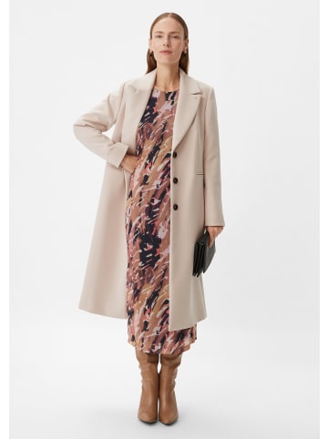 comma Kleid lang in Braun