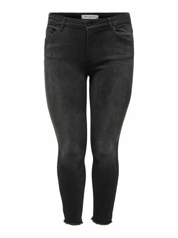 ONLY Carmakoma Skinny Fit Jeans in Black
