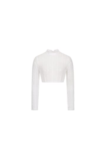 Nübler Longbluse für Damen in weiß in weiß