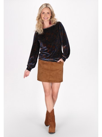 usha FESTIVAL Women Blouse in blue multicolor