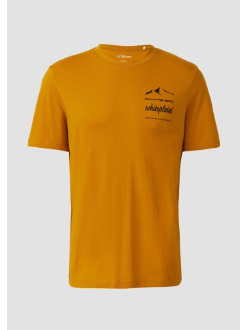s.Oliver T-Shirt in 16D2_goldgelb