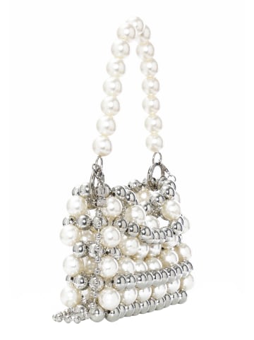 myMo at night Damen Handtasche in Wollweiss Melange