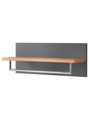 home24 Wandgarderobe LINDHOLM in Grau