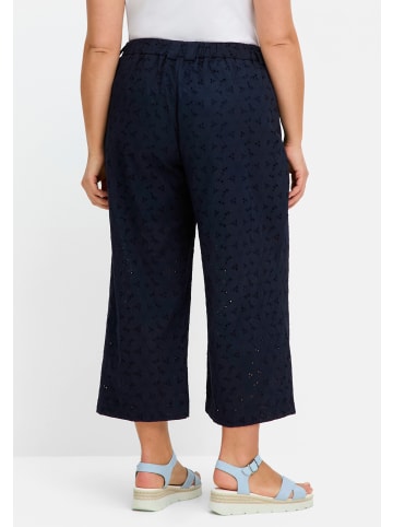 sheego 7/8-Hose in tiefblau