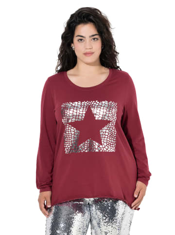 Angel of Style Shirt in dunkel weinrot