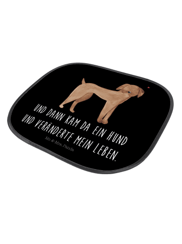 Mr. & Mrs. Panda Autoscheiben Sonnenschutz Hund Dogge mit Spruch in Schwarz