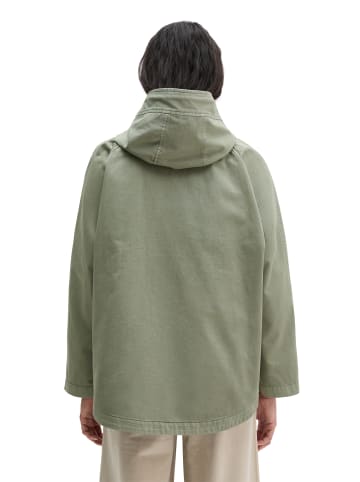 Marc O'Polo Cape-Jacke mit Kapuze relaxed garment-dyed in Fresh Sage