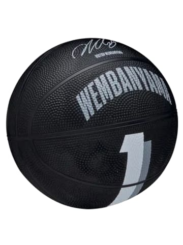 Wilson Wilson NBA Player Icon Mini Ball in Schwarz