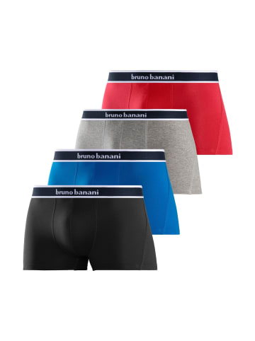 Bruno Banani Boxer in rot, grau-meliert, schwarz, royalblau