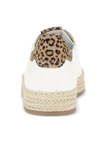 Gabor Plateau Schnürschuhe in Weiß