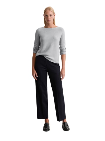 Marc O'Polo Pullover slim in Light Grey Melange