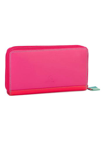 MYWALIT Medium Tri-fold Geldbörse I Leder 14 cm lipstick