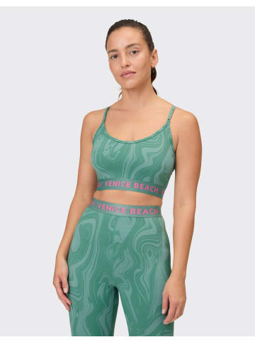 Venice Beach Top VB Oakley in AOP lava eucalyptus