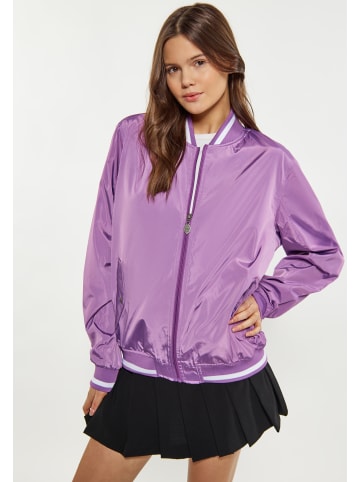 myMO ATHLSR Damen Collegejacke in Lila