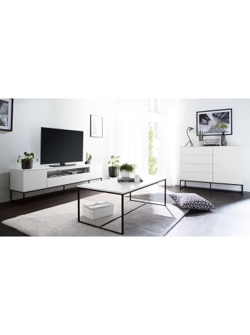 home24 Kommode Zaddy in Matt Weiß