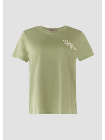 QS T-Shirt in 72D0_helles olivgrün
