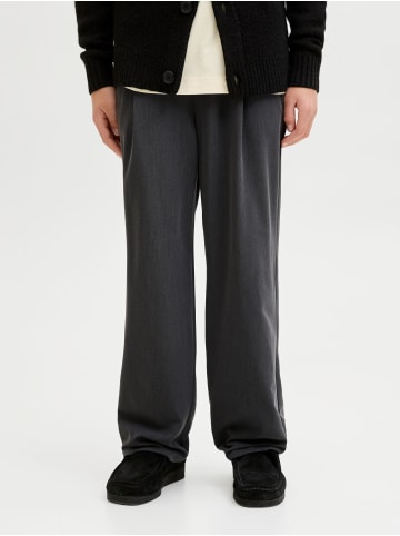 JACK & JONES Junior Chino Hose in Dark Grey Melange