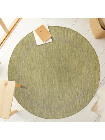 Melius Vivere Outdoor Teppich RELAX Grün Rund