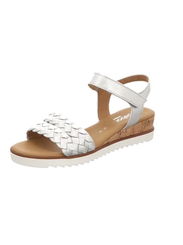 Gabor Comfort Sandalette in silber