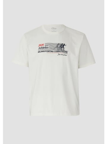 s.Oliver T-Shirt in 02D4_creme