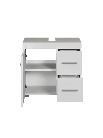 ebuy24 Waschbeckenunterschrank AmandaMandoBea Weiß 60 x 34 cm