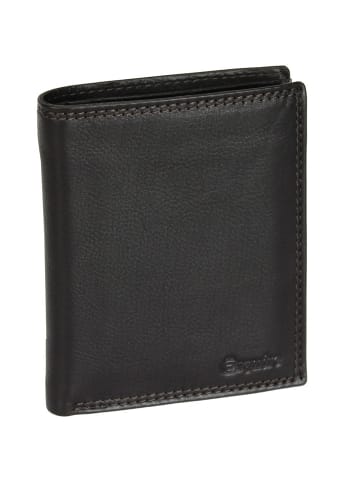 Esquire Duo Geldbörse Leder 10 cm in black