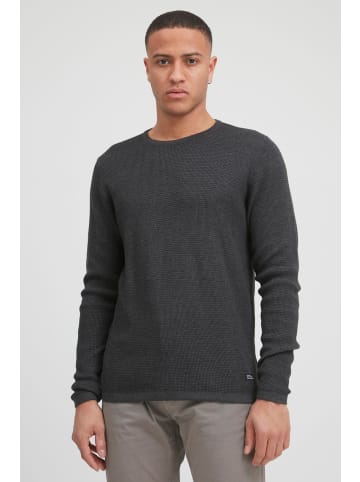 BLEND Strickpullover BHPullover - 20712645  Strickpullover mit Strukturmuster in Grau