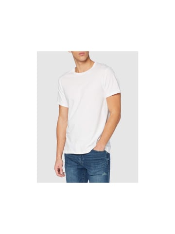 Calvin Klein Rundhals T-Shirt in weiß