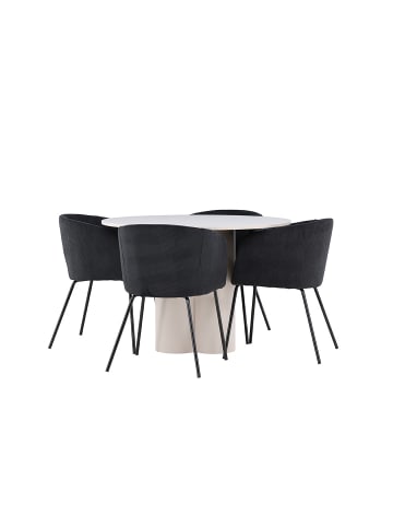 ebuy24 Essgruppe Olivia Beige 110 x  cm