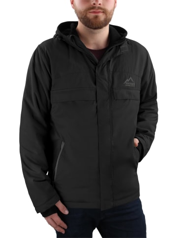 Normani Outdoor Sports Herren Windjacke Tuuli in Schwarz/Schwarz