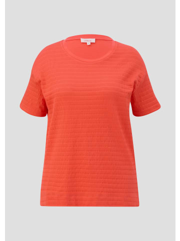 s.Oliver T-Shirt kurzarm in Orange