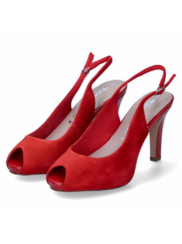 Tamaris Slingpumps in Rot