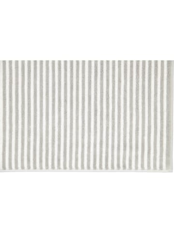 Cawö Cawö Badematten Two-Tone Stripes 480 platin - 76 in platin - 76