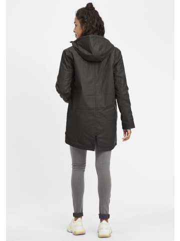 Oxmo Regenjacke OXJanina 21900053ME Übergangsjacke aus wetterfestem Material in Schwarz