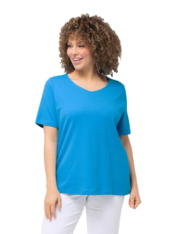 Ulla Popken Shirt in saphirblau