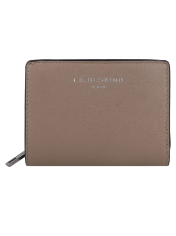 LIEBESKIND BERLIN Thea Geldbörse RFID Schutz Leder 11 cm in neutral gray